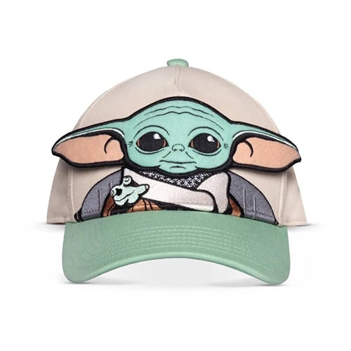 Kšiltovka Mandalorian - 3D Grogu Vícebarevná
