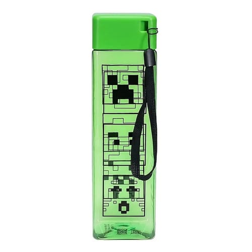 Levně Láhev na vodu Minecraft 3D