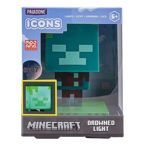 Obrázok Paladone Lampička Minecraft - Drowned Zombie PP7999MCF