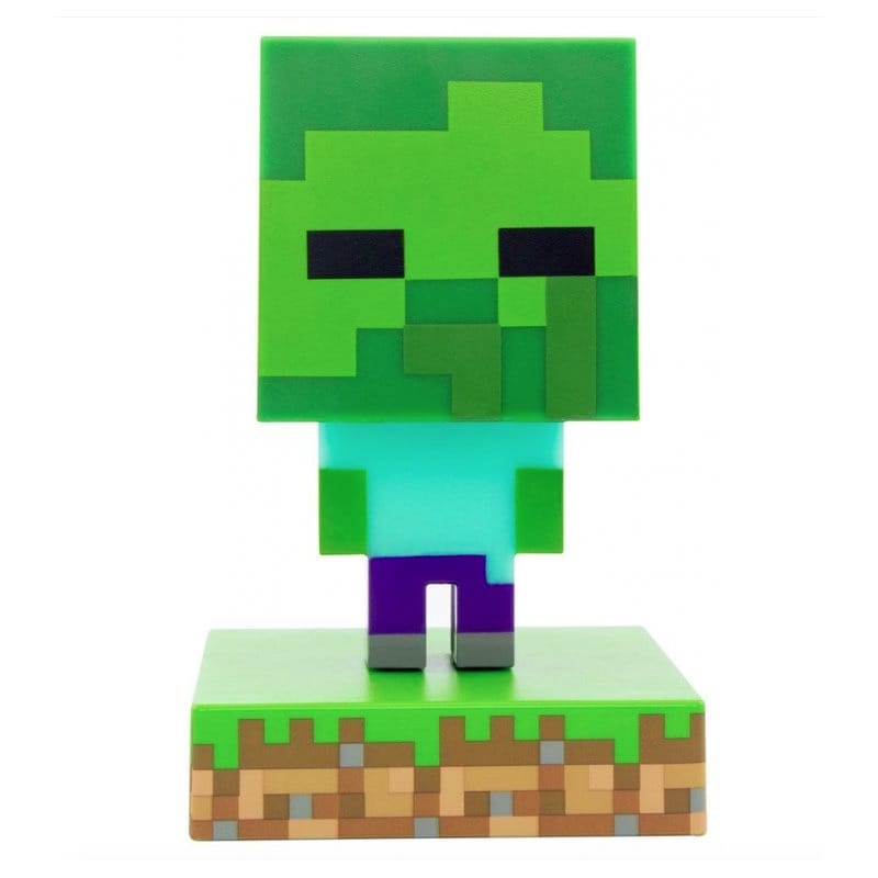 Lampa Minecraft - Zombie