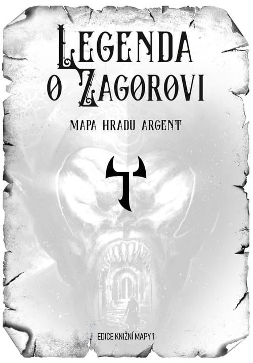 Levně Mytago Legenda o Zagorovi - Mapa hradu Argent