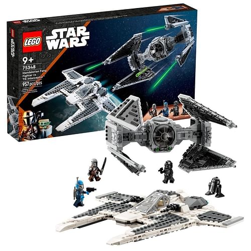 Obrázok Lego 75348 LEGO 75348 Mandaloriánska stíhačka triedy Fang proti TIE Interceptoru