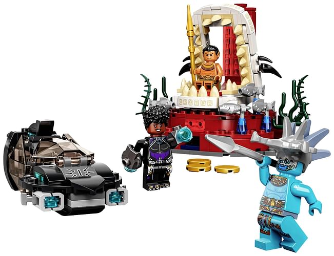 LEGO 76213 Black Panther - Trůnní sál krále Namora