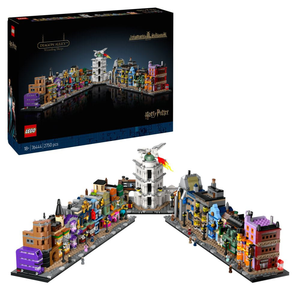LEGO 76444 Harry Potter: Kúzelnícke obchody na Šikmé uličce