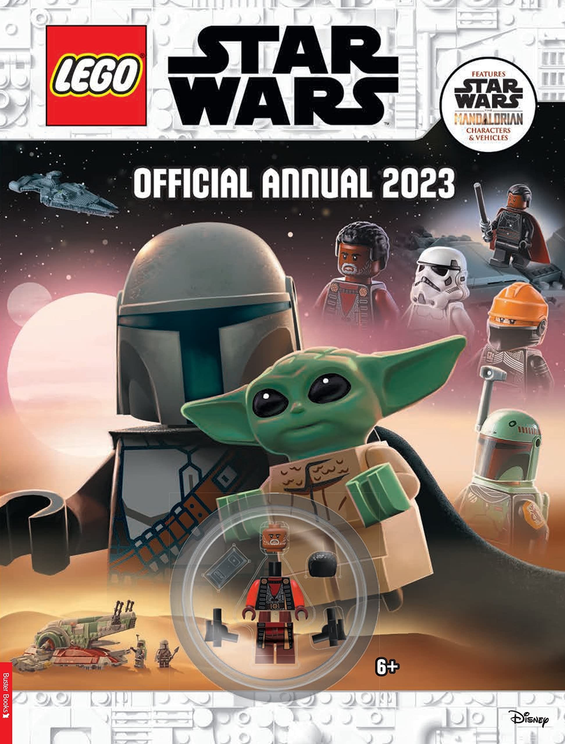 Kniha LEGO Star Wars Official Annual 2023 (Greef Karga minifigure