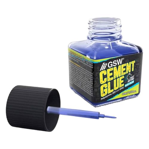 Green Stuff World Glue: Blue Cement Glue, 40 ml Green Stuff World Glue: Blue Cement Glue, 40 ml