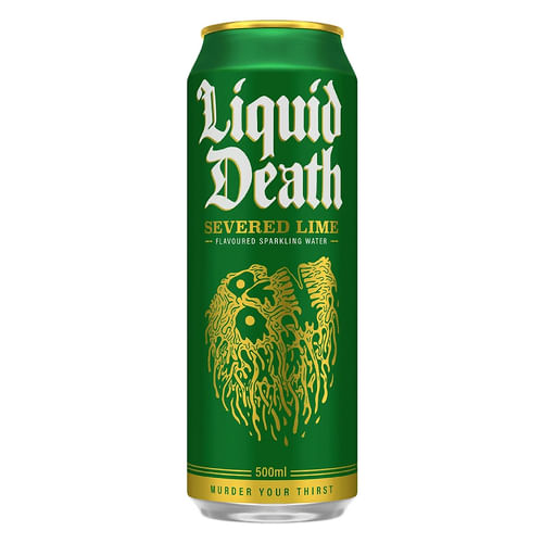 Limonáda Liquid Death - Severed Lime 0,5 l Limonáda Liquid Death - Severed Lime 0,5 l