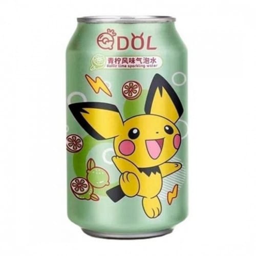 Pokémon QDol Magicarp Sparkling Water Drink - Limetka, 330 ml Pokémon QDol Magicarp Sparkling Water Drink - Limetka, 330 ml