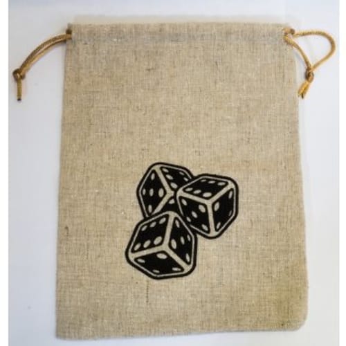 Ľanový vačok na kocky Blackfire 15 x 20 cm s logom Ľanový vačok na kocky Blackfire 15 x 20 cm s logom