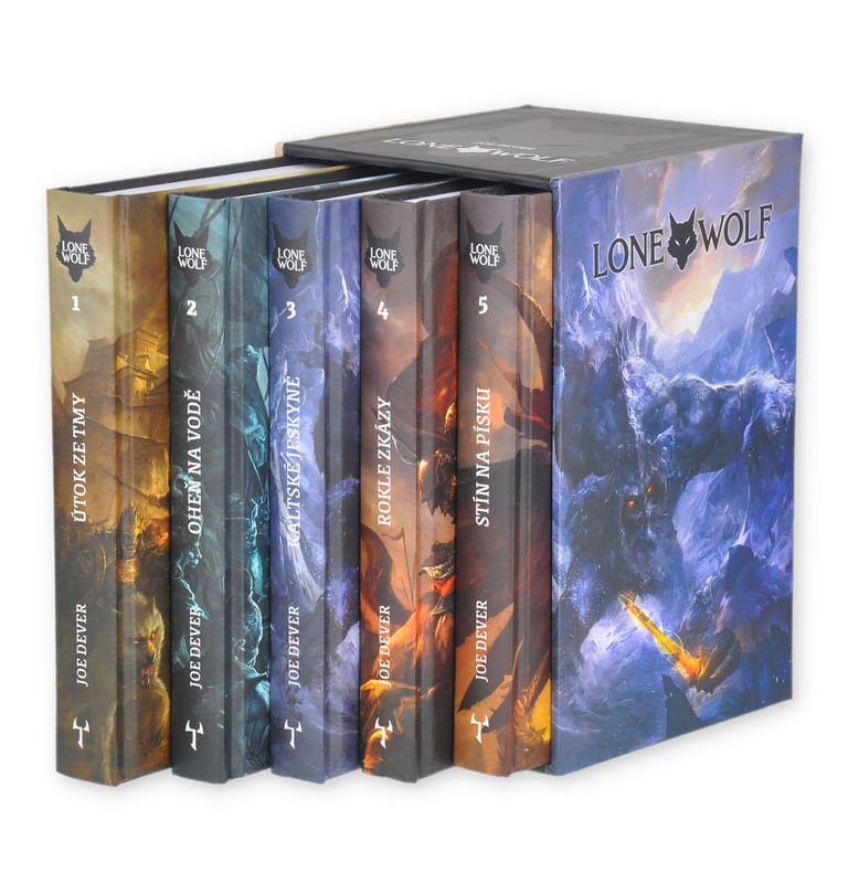Lone Wolf: Cyklus Kai komplet 5 vázaných knih