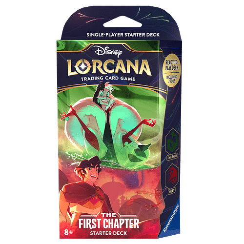Lorcana TCG: First Chapter Starter Deck - Emerald/Ruby