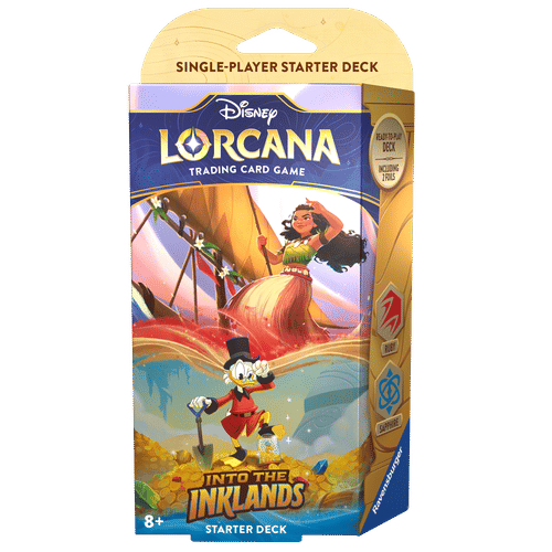 Levně Lorcana TCG: Into the Inklands Starter Deck - Ruby/Sapphire