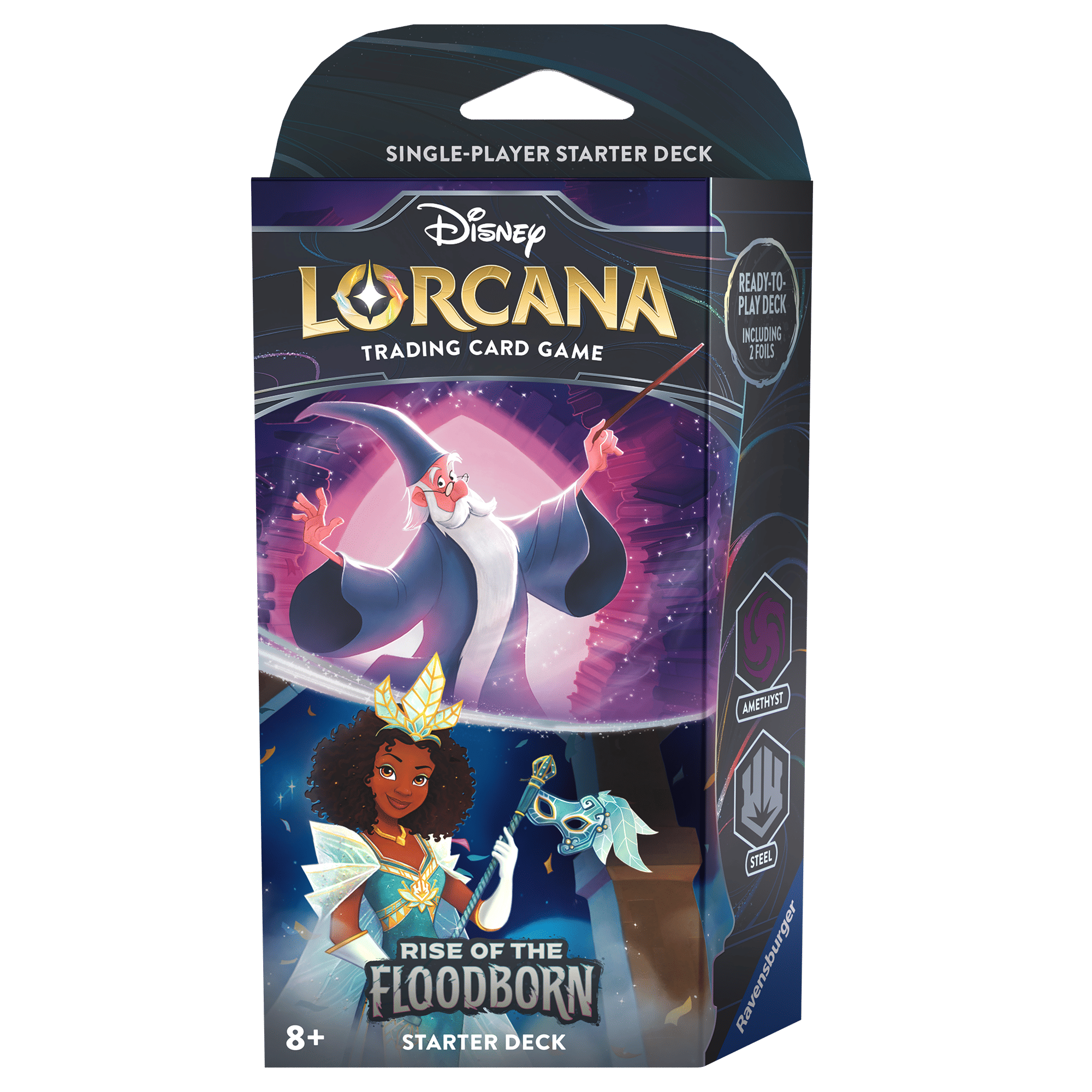 Lorcana TCG: Rise of the Floodborn Starter Deck Amethyst/Steel
