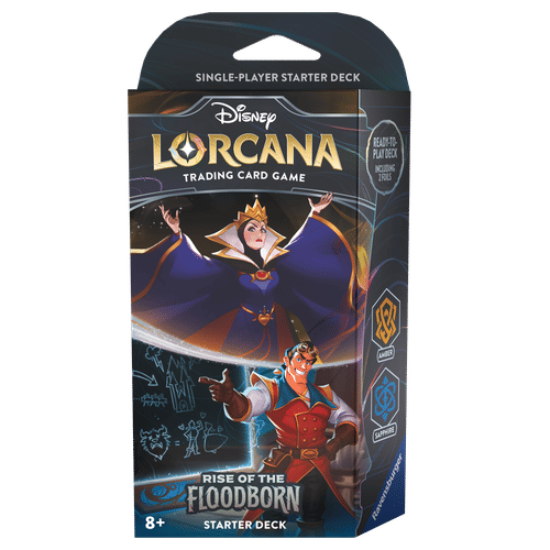 Levně Lorcana TCG: Rise of the Floodborn Starter Deck - Amber/Sapphire