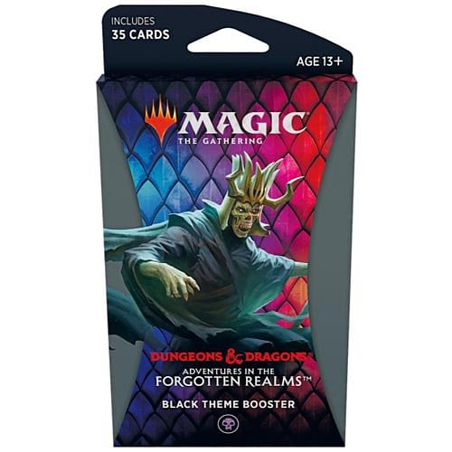 Magic: The Gathering - Adventures in the Forgotten Realms Theme Booster Black