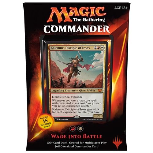 Magic: The Gathering - Commander (2015 Edition) Wade into Battle Magic: The Gathering - Commander (2015 Edition) Wade into Battle