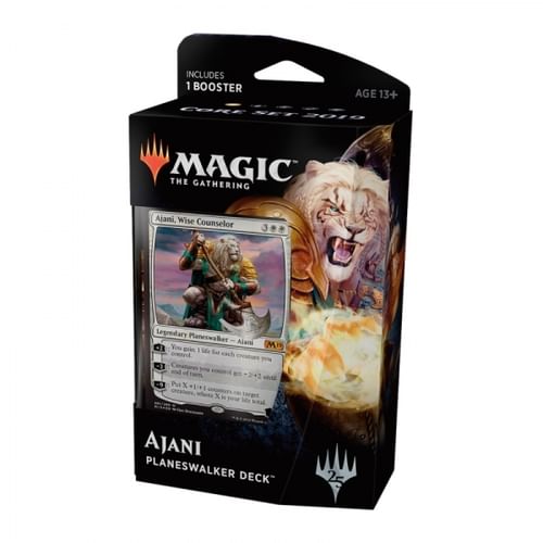 Magic: The Gathering - Core 2019 Planeswalker Deck: Ajani Magic: The Gathering - Core 2019 Planeswalker Deck: Ajani