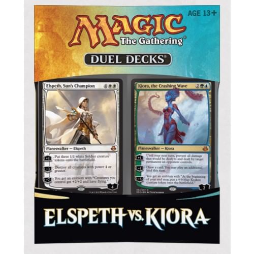 Magic The Gathering - Elspeth Vs. Kiora Duel Deck Magic The Gathering - Elspeth Vs. Kiora Duel Deck