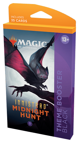 Magic: The Gathering - Innistrad: Midnight Hunt Theme Booster Black