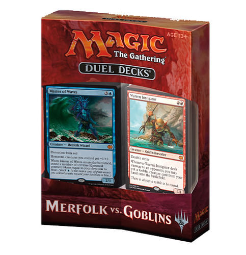 Magic: The Gathering - Merfolk vs Goblins Duel Deck Magic: The Gathering - Merfolk vs Goblins Duel Deck