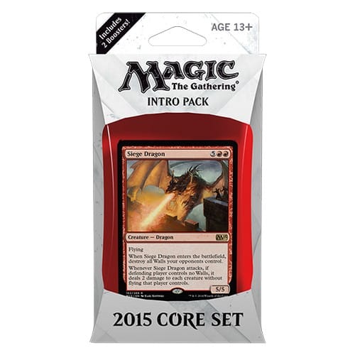Magic: The Gathering - 2015 Core Set Intro Pack: Red Magic: The Gathering - 2015 Core Set Intro Pack: Red