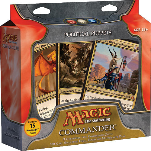 Magic: The Gathering - Commander Deck: Political Puppets