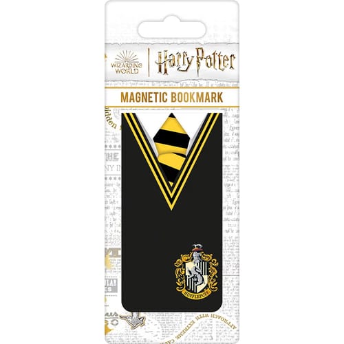 Levně Magnetická záložka Harry Potter - Uniforma Mrzimoru