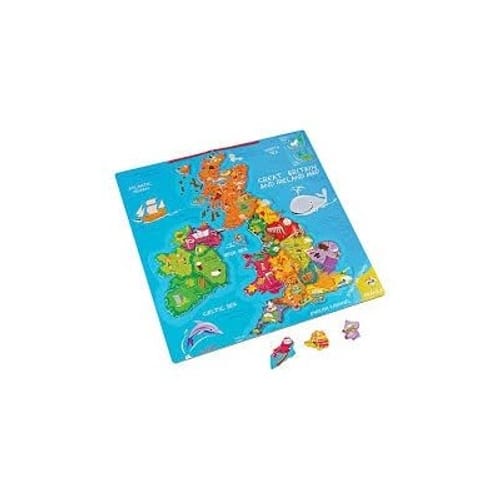 Magnetická mapa - Velká Británie a Irsko Magnetická mapa - Velká Británie a Irsko