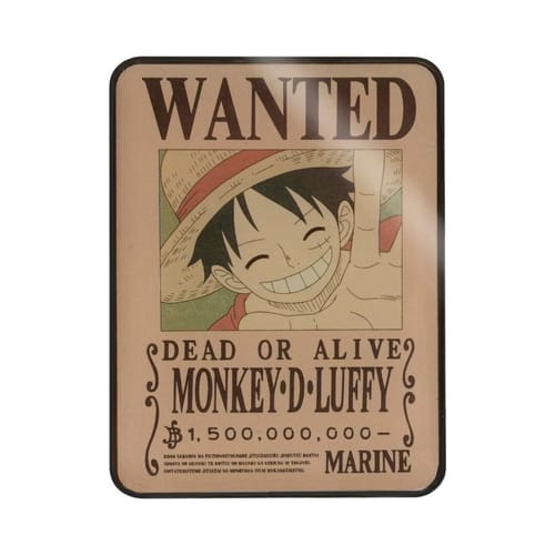 Levně Magnetka One Piece - Wanted Luffy