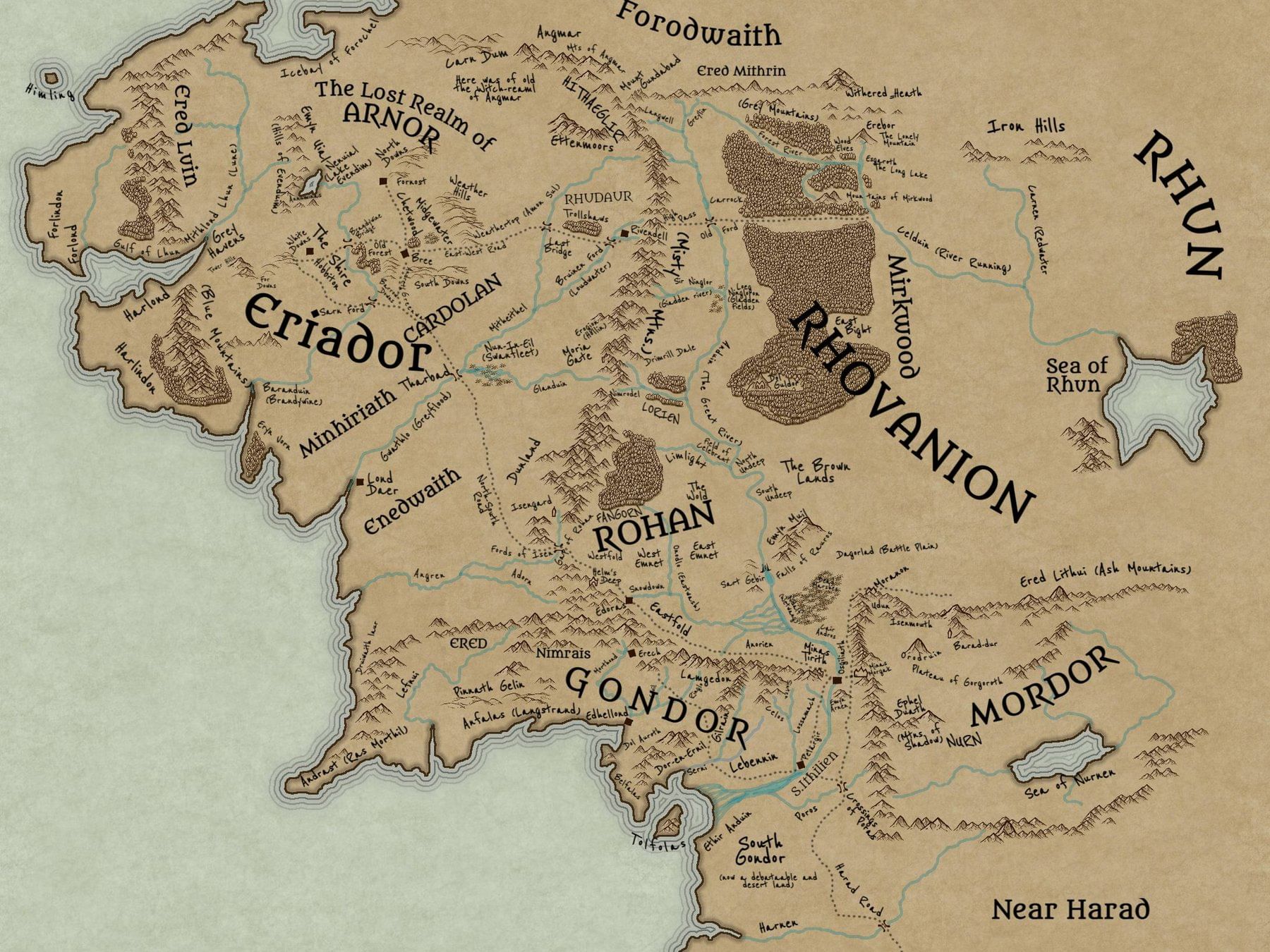 Ako vytvoriť realistickú mapu vášho sveta