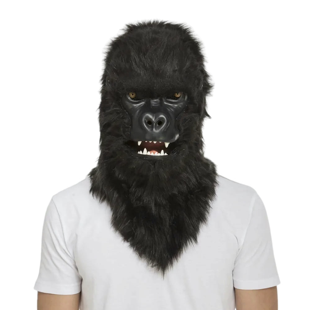 Maska Gorila s pohyblivou čeľusťou