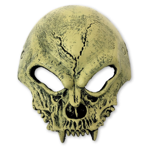 Maska lebka so zubami Maska lebka so zubami