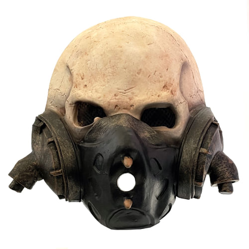 Latexová maska Steampunk - Lebka Latexová maska Steampunk - Lebka