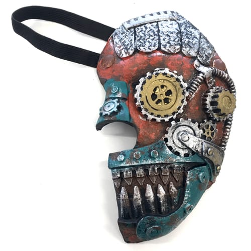 Maska Steampunk (polovica tváre) Maska Steampunk (polovica tváre)