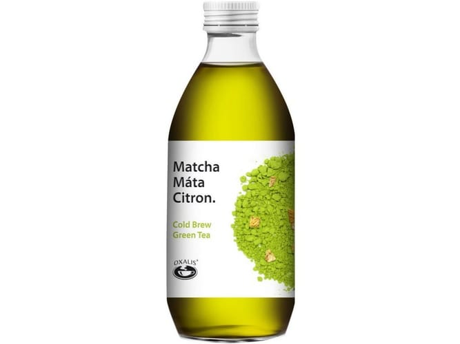 Matcha Mäta a Citrón - Cold brew zelený čaj Matcha Mäta a Citrón - Cold brew zelený čaj