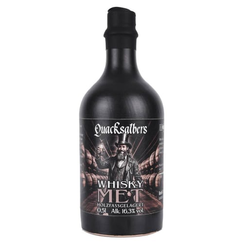 Medovina Quacksalbers Whisky Mead 0,5l