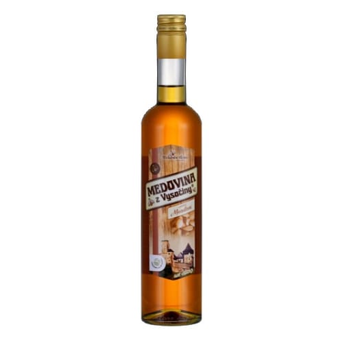 Levně Medovina z Vysočiny - Mandlová 0,5 l