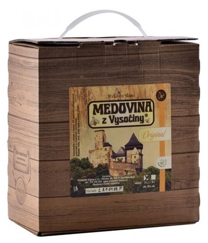 Medovina z Vysočiny - Original (Včelárstvo Slama) 3 l Medovina z Vysočiny - Original (Včelárstvo Slama) 3 l