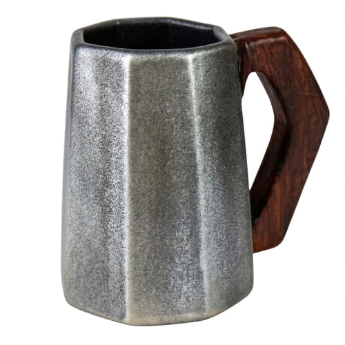Levně Měkčený cínový korbel
