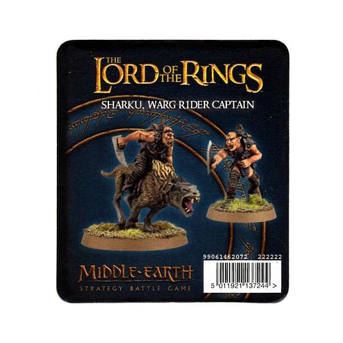 Middle-earth: Strategy Battle Game - Sharku, Warg Rider Captain