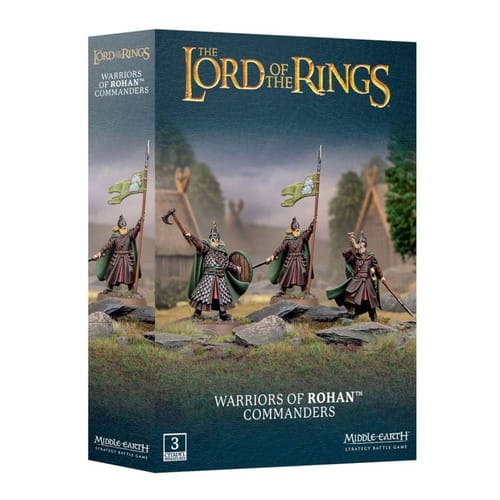 Middle-earth: Strategy Battle Game - Warriors of Rohan Commanders