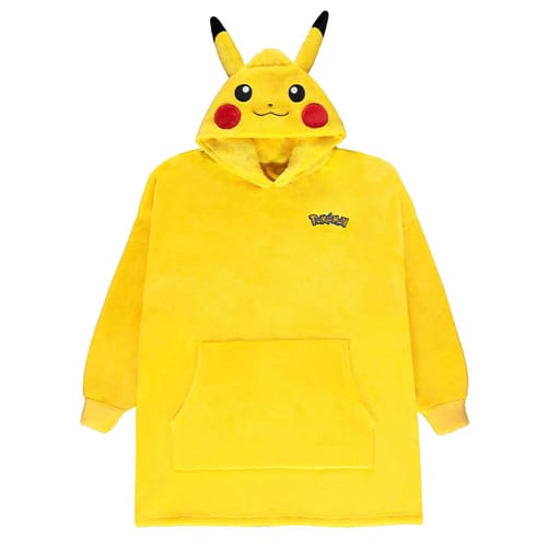 Mikinová deka Pokémon - Pikachu, velikost L/XL/XXL