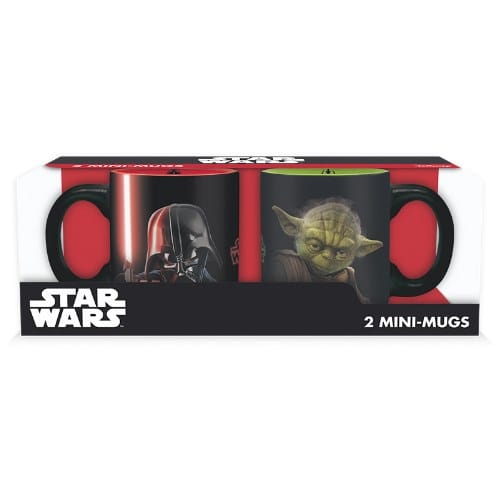 Mini hrnčeky Star Wars Vader vs Yoda (2 ks) Mini hrnčeky Star Wars Vader vs Yoda (2 ks)