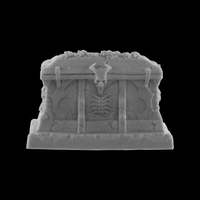 Miniatúrny zapečatený sarkofág