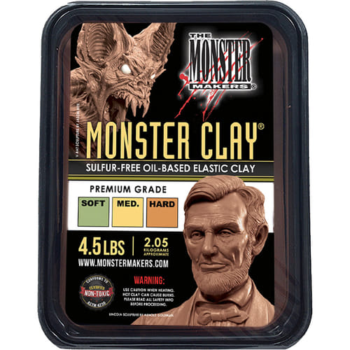 Levně Modelovací hmota - Monster Clay (tvrdá)