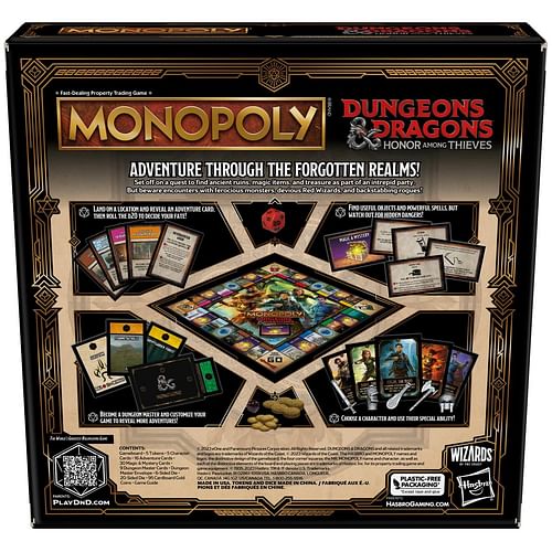 Obrázok Monopoly Dungeons & Dragons: Honor Among Thieves