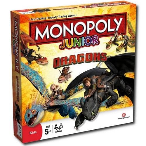 Monopoly Junior: How to Train your Dragon
