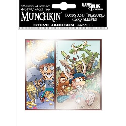 Munchkin: Obaly na karty Doors and Treasure (60 ks)
