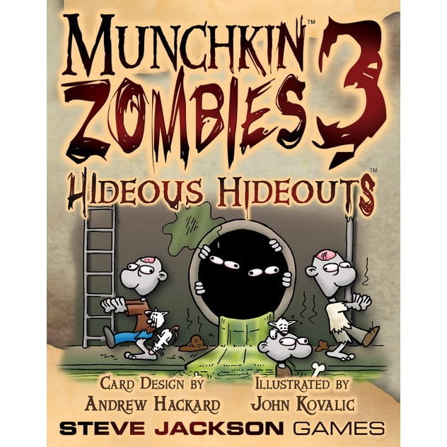 Munchkin Zombies 3 - Hideous Hideouts