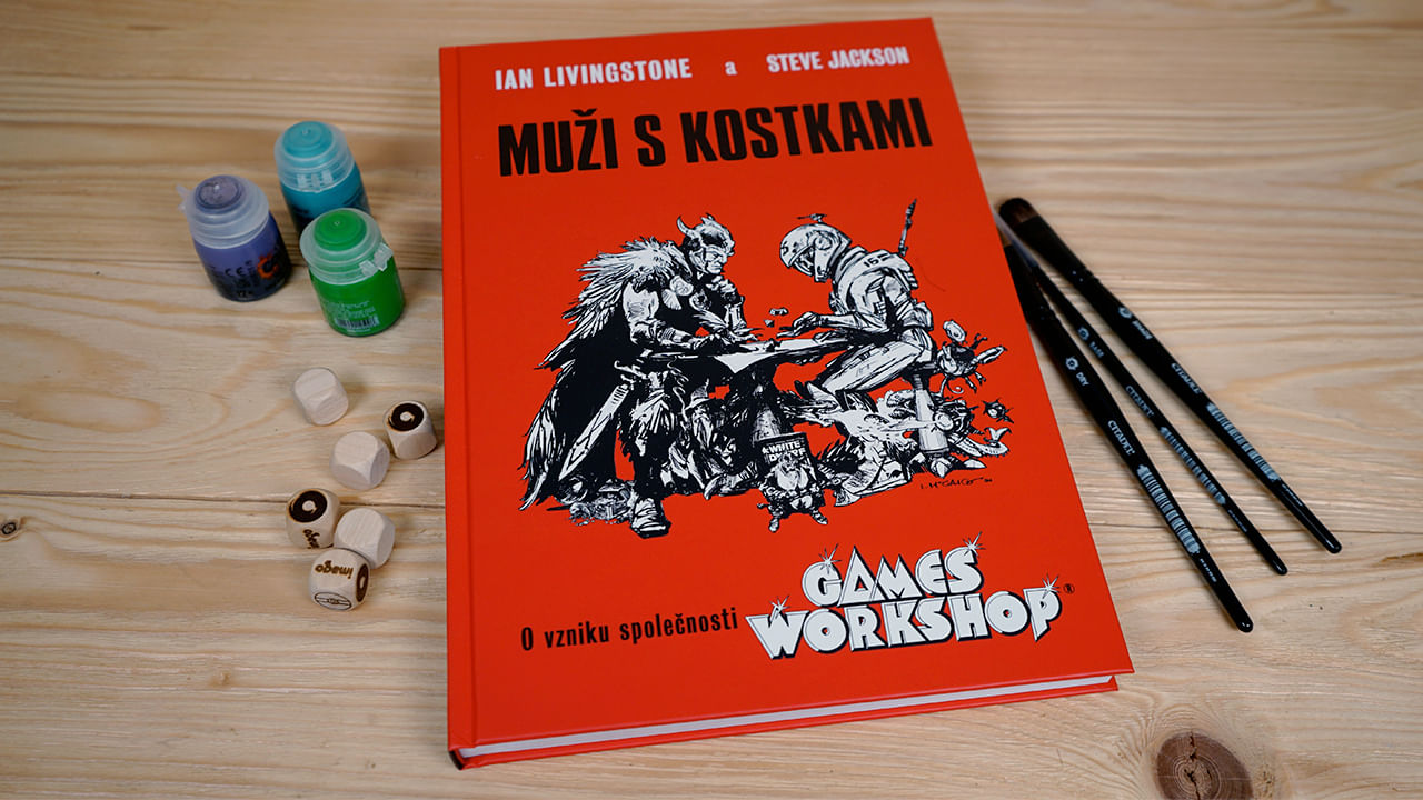 Recenzia knihy Muži s kockami - Tvorba spoločnosti Games Workshop a Warhammer